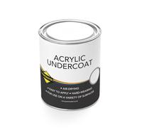 Paintmaster High-Opacity Water-Based Acrylic Undercoat - Easy Application, Durable Surface Prep (Acrylic Undercoat - Light Grey, 2.5L)