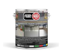 PaintMax Industrial PU350 Polyurethane Concrete Floor Paint Coating (Traffic Red, 10 Litre)