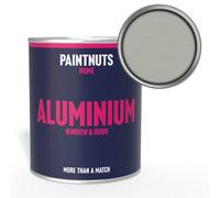 Paintnuts Aluminium Metal Window Door Weatherproof Matt Paint - Agate Grey - 500Ml (Ral7038)