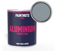 Paintnuts Aluminium Window & Door Paint - RAL-7001 - SILVER GREY Satin 2.5 Litre Tin
