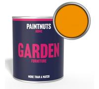 Paintnuts Garden Furniture Paint - RAL-1037 - SUN YELLOW Satin 250ml Tin