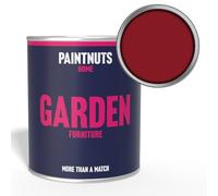 Paintnuts Garden Furniture Paint - RAL-3003 - RUBY RED Satin 500ml Tin