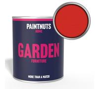 Paintnuts Garden Furniture Paint - RAL-3028 - PURE RED Matt 250ml Tin