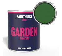 Paintnuts Garden Furniture Paint - RAL-6001 - EMERALD GREEN Matt 2.5 Litre Tin