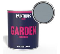 Paintnuts Garden Furniture Paint - RAL-7001 - SILVER GREY Satin 500ml Tin