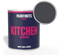 Paintnuts Kitchen Cupboard Paint - RAL-7024 - GRAPHITE GREY Gloss 1 Litre Tin