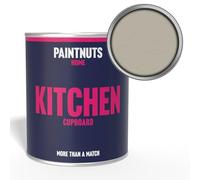 Paintnuts Kitchen Cupboard Paint - RAL-7032 - PEBBLE GREY Gloss 1 Litre Tin