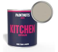 Paintnuts Kitchen Cupboard Paint - RAL-7032 - PEBBLE GREY Satin 1 Litre Tin