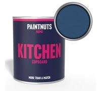 Paintnuts Kitchen Cupboard Wood Laminate Gloss Paint - Violet Blue (Ral5000) - 1L
