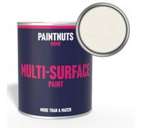 PaintNuts Multi-Surface Paint - RAL-9010 - PURE WHITE - 500ml Tin - Satin Finish