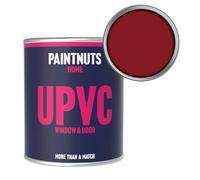 Paintnuts UPVC Window & Door Paint - RAL-3003 - RUBY RED Gloss 1 Litre Tin