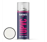 Paintnuts Upvc Window & Door Weatherproof Gloss Paint - Traffic White (Ral9016) - 400Ml Spray Can
