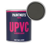 Paintnuts Upvc Window & Door Weatherproof Gloss Paint - Umbra Grey (Ral7022) - 500Ml Tin