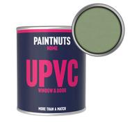 Paintnuts Upvc Window & Door Weatherproof Satin Paint - Pale Green (Ral6021) - 1L Tin