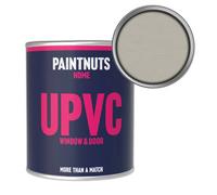Paintnuts Upvc Window & Door Weatherproof Satin Paint - Silk Grey (Ral7044) - 500Ml Tin
