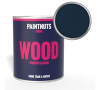 Paintnuts Wood Window & Door Paint - RAL-5011 - STEEL BLUE Matt 1 Litre Tin