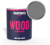 Paintnuts Wood Window & Door Paint - RAL-7037 - DUSTY GREY Satin 1 Litre Tin
