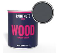 Paintnuts Wood Window Door Weatherproof Gloss Paint - Slate Grey - 2.5L (Ral7015)