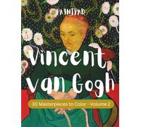 PAINTPAD Vincent van Gogh 30 Masterpieces to Color - Volume 2