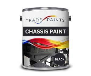 paints4trade Chassis Paint Black - Satin - 1L - Protect & Restore Car Vehicle Underbody