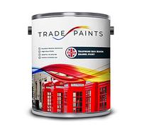 paints4trade Telephone Box Kiosk Red Paint Gloss Finish 5 Litre - Authentic British Red Enamel Paint for K2 K6 K8 Telephone Boxes - High Coverage, Fast Drying, Interior & Exterior Use