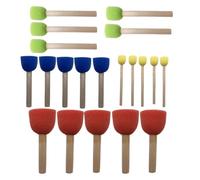 Paintting Sponge 20PCS Ceramic Sponge Rod Set Water Absorbing Sculpture Bloom Pottery Tools DIY Crafts Hand Making Accessories