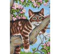 Paintworks 9 x 12- Inch Lazy Cat Paint Kit