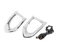 Pair 0.5W 3 Color LED Daytime Running Light DRL Assembly - Fit for Y62 2016 2017 2018 2019-6000 - 6700K Bright White and Red Light High Visibility Energy Saving Units