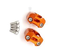 Pair 1 1/8" CNC Aluminum Motorcycle Handlebar Risers 28mm Adjustable Fat Bar Clamps Universal for for for for