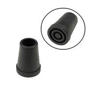 Pair 16mm Black Ferrules for Carbon Fibre Walking Sticks and Canes