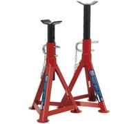 PAIR 2.5 Tonne Axle Stands - Full Width Crutch - 342mm to 500mm Working Height
