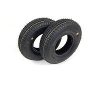 Pair 2.80/250-4 Mobility Scooter Tyres 280/2.50x4 Good Care Black