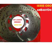 Pair 2 Front Brake Discs BREMBO 68B407D0 YAMAHA T-MAX 500 2001 2002 2003