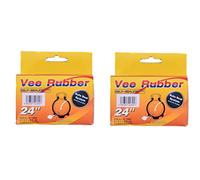 PAIR (2) SELF-SEALING INNER TUBES 24 x1.75- 24 x 2.125 CAR VALVE BMX, FOLDER, KIDS BIKES. BOXED