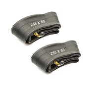 Pair 2 x Inner Tubes 255 x 50 Bent Valve Compatible/Replacement for Mountain Stroller Pushchair Pram