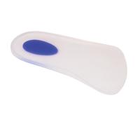 PAIR 3/4 Length Medical Grade Silicone Insoles - UK Size 3-5 - Ergnomic Support