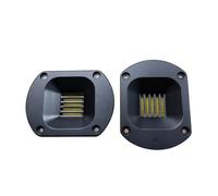 Pair 4 / 8ohm 15W Hifi Audiophiles Home Theater Sound Systems 74mm Heil Edges Cut Ribbon Tweeter Air Motion Loudspeaker High End Hifi Audiophiles Aluminum Heil Edges Cut Ribbon Tweeter Air Motion