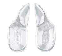 Pair Arch Support Flat Feet Cushion Pads Women High-Heel Shoes Insoles Inserts - Clear