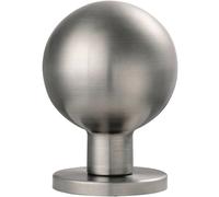 PAIR Ball Mortice Door Knob 55mm Diameter Satin Stainless Steel Rose