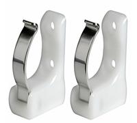 Spring clip for boat hook