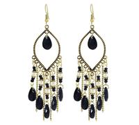 Pair Boho Long Earrings Vintage Earrings Drop Dangle Earring Set For Women And Girls Sexy Earrings For, one size, Zinc alloy, No Gemstone