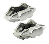 Pair Brake Caliper Front L&R for Land Rover Defender 90 110 130 Solid Disc