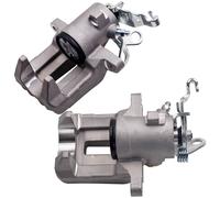 Pair Brake Caliper Rear for Audi A3 8P1 8PA 8P7 Seat Leon 1P1 VW Golf MK5 MK6