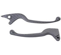 Pair Brake Levers in Carbon Look for Kymco Like 2T 50 / 125 2009 2010 2011