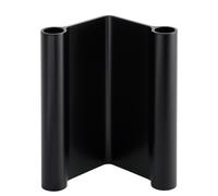 Pair Candleholder Candleholder Muuto W 10 x H 18 cm / Black - 5713292852275