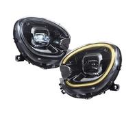 Pair Car LED Headlights Assembly Compatible For BMW Mini Cooper Countryman R60 2010-2016 LED Front DRL Turn Signal Lights Plug And Play(LHD)