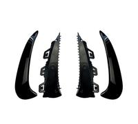 Pair Car Rear Bumper Splitter Spoiler For Mercedes For Benz GLA35 AMG GLA-Class GLA200 GLA260 H247 2020 2021 Canard Air Vent Trim Spoiler Lip(Glossly Black)