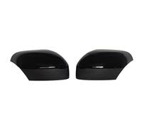 Pair Car Side Wing Rearview Mirror Cover For Volvo XC70 XC90 2007-2014 39894341 39894354 Glossy Balck Replacement Caps Car Wing Mirror Covers(Gloss Black)