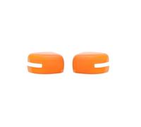 Pair Car Wing Mirror Covers Caps Fits for Renegade Side Door Rear View Cap A Car Rearview Mirror Decoration Cover(Red)(Orange)