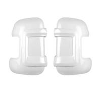 Pair Car Wing Mirror Covers Caps For Fiat Ducato For Peugeot Boxer Relay Long Pair White Mirror Guards Rearview Shell Caps